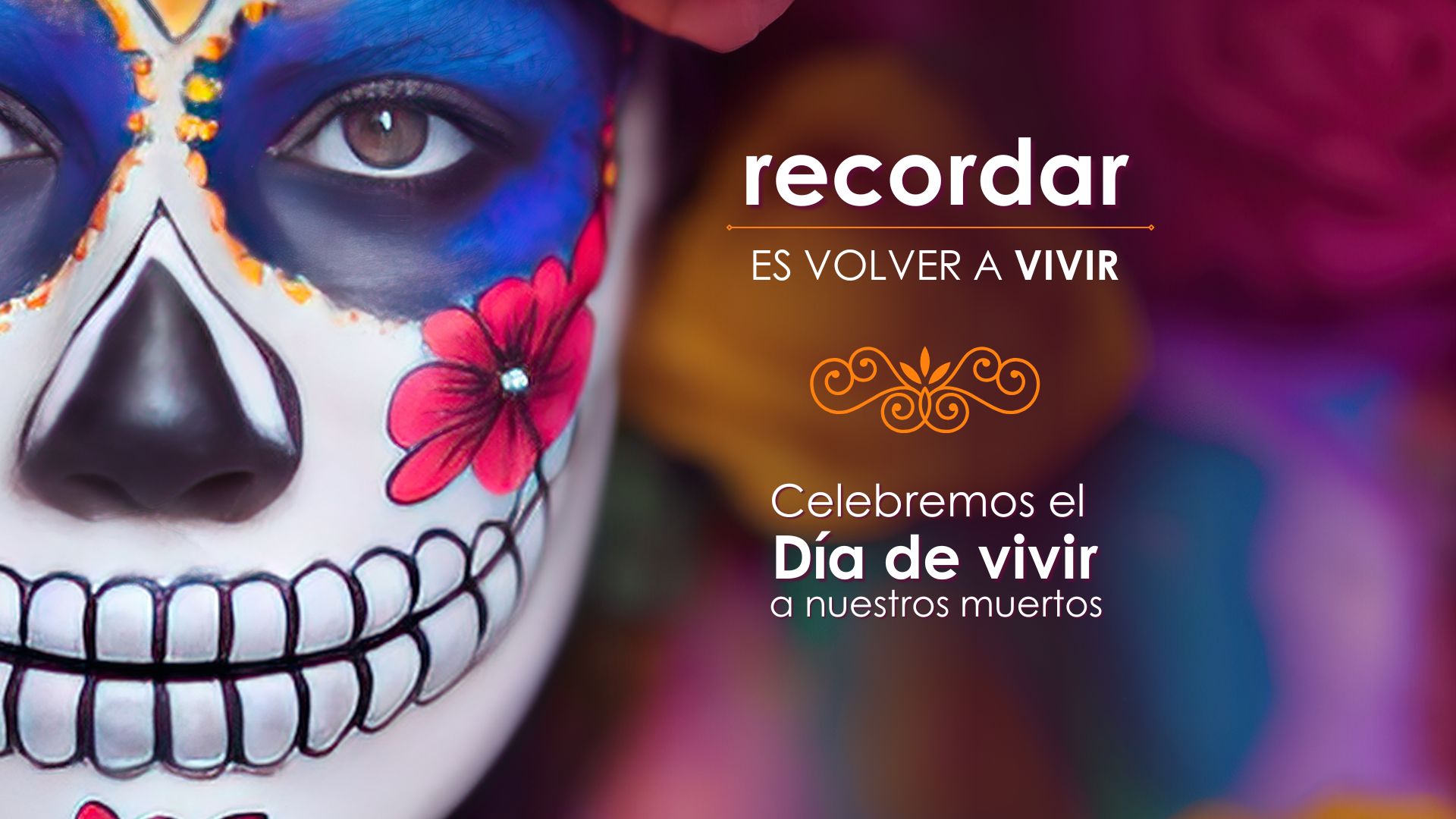 Programa evento Jardines del Recuerdo, Día de Muertos 2024